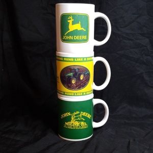 JOHN DEERE COFFEE MUGS